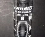 Vwr Graduated Cylinder Flask Spot 100 Ml 89000-254 Class B Qty. Fixed Price $12.99.