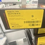 Axygen FX-50-R-S Robotic Pipette Tips Sterile Polypropylene Racked. Fixed Price $25.00.