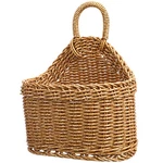 Vosarea Woven Hanging Basket Wall Storage: Farmhouse Rattan Flower Bin Kitche.... Fixed Price $29.53.