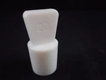Cole-parmer #22 Ptfe Penny Head Hollow Flask Length Stopper EW-06301-10. Fixed Price $8.99.