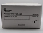 Beckman Coulter Access Waste Bags 81904 New 20/BOX. Fixed Price $30.00.