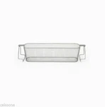 New Stainless Steel Perforated Basket W/handle Crest CP1100 SSPB1100DH. Fixed Price $391.00.
