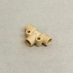 Teledyne Tee For 1/8 In. Tubing With 1/4-28 Flangeless Fittings. Fixed Price $57.75.