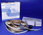 Cole-parmer Briskheat 36050-70 Dual-element Heating Tapes, Size 1X4FT 624-WATT. Fixed Price $95.00.