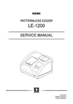 Santinelli Nidek Le 1200 Technical Service Manual. Fixed Price $150.00.