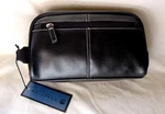 Kenneth Cole Blacktravel Toiletry Kit Overnight Mens Shaving Case New Nwt. Fixed Price $24.99.