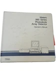 Millipore Waters 990 Photodiode Array Detector Operator's Manuals. Fixed Price $40.94.