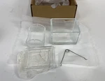 Wheaton Slide Staining Dish W/ Rack + Cover Handle. Fixed Price $49.99.