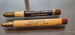 Vintage Used Advertising Bullet Pencils State Life Ins/parks-belk (RT801). Fixed Price $6.00.