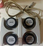 Ge 9600 C-arm Foot Switch 00-878550-01 Rev B IPX7. Fixed Price $595.00.