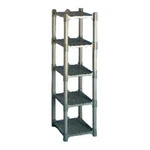 Tolco 190104 5 Shelf Space Station Rack, 48"H X 14"W, Grey. Fixed Price $218.37.