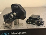 Focus Newport 9091 9081 Optical Fiber Positioner Device Alignment Stage Set. Fixed Price $788.00.