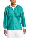 VALUMAX-3630TES Extra-safe Jacket Teal Small 10/PK Hip-length Light-weight. Fixed Price $34.99.