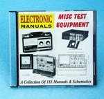 Misc Equipment Manuals On Cd Oscilloscopes Testers Signal Generators & More. Fixed Price $15.00.