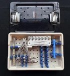 Stryker Memometal Easyclip Hand & Foot Surgery Tray W/ Guides, Forceps, Pins. Fixed Price $550.00.
