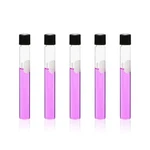 Labvida 40PCS Of Glass Serological VOL.30ML With Black Screw Caps. Fixed Price $41.38.