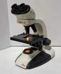 Leica Cme Binocular Compound Microscope With 4 Objectives Eyepieces/condenser. Fixed Price $159.99.