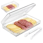 Glossyend Deli Meat And Cheese Storage Container With Tong Bacon Perforated Tray. Fixed Price $22.98.