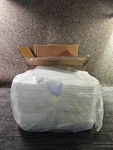 (qty 100) Hospital Disposables HD-395-9300 Clear- Lid For Placenta Basin. Fixed Price $57.37.