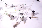 Large Lot Of Hplc / High Pressure Valves Tubing Rheodyne Hamilton. Fixed Price $149.00.