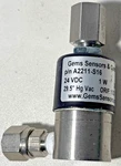 Gems Sensors & Controls 24 Vdc Watt 1/32 Orifice P/n A2211-S16 29.5" Hg Vac. Fixed Price $29.00.