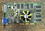 Pny Nvidia Quadro 128MB Dvi Vga Agp Video Graphics Card QFFX500A8E12X. Fixed Price $101.46.