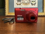 Nikon Coolpix S4100 14.0MP Digital Camera - Red Tested With Charger!. Fixed Price $130.00.
