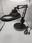 Electrix 7428-D Magnifying Desk Lamp,diopter Lens,halogen LIGHT,100 W,120 V,vgc!. Fixed Price $175.00.