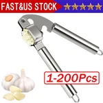 Garlic Press Crusher Squeezer Masher Mincer Stainless Steel Manual Kitchen Tool. Fixed Price $274.25.