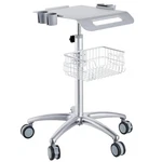Vevor Mobile Rolling Cart Height-adjustable Medical Trolley With Basket. Fixed Price $199.99.