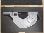 Mitutoyo 523-122 IP54 Dial Snap Meter: 25-50MM Range, 0.001MM. Fixed Price $320.00.