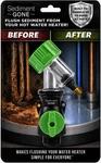 Sediment Gone Water Heater Flush Tool Breaks Up Clogs & Removes Tank. Fixed Price $34.95.