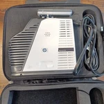 Hp MP3130 Digital Projector With Case, Cords, And Remote. Fixed Price $26.73.