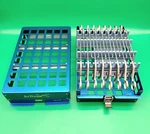 Arthrex AR-2180 Complete Knee Arthroscopy Forceps Punch Set With Case 16 Total. Fixed Price $4875.00.