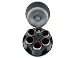 Beckman Coulter JLA-10.500 Fixed Angle Centrifuge Series Rotor With 6 Inserts. Fixed Price $499.99.