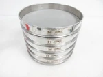 Lot 5 Hogentogler 12" Stainless Steel Test Sieve No 20 30 40 60 80 Astm E-11. Fixed Price $329.99.