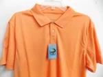 Falcon Bay Men's Performance Polo, Peach, Size M-8X Big And Tall Shirts. Fixed Price $32.99.