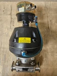 Gemu 687 1" Tri-clamp Diaphragm Valve W/ 4222 Switchbox 24V Pneumatic 316L. Fixed Price $1150.00.