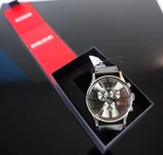 Nixon Sentry Chrono Leather Watch All Gunmetal / Black A405-680 New With Tags. Fixed Price $265.38.