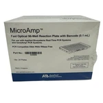 Applied Biosystems Microamp Fast Optical 96-WELL Reaction Plate 0.1ML 4346906. Fixed Price $44.95.