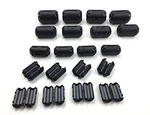 20 Pcs Snap On Ferrite Core Cord Ring Rfi Emi Noise Filter Suppressor Cable.... Fixed Price $13.35.