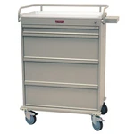 Harloff VLT480PC - Punch Card Capacity Medication Cart. Fixed Price $2695.00.