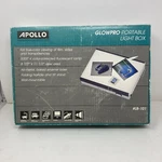 Apollo Portable Light Box LB101 Top 8-1/2 11-1/2 Wall Mount Working. Fixed Price $15.00.