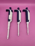 Set Of 3 Rainin Single Channel Pipette Lts Xls L200 L1000 Calibrated Guarant. Fixed Price $268.20.