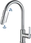 2-SENSOR Touchless Kitchen Faucet Pull Down Sprayer Chrome Temp Control TS-6102C. Fixed Price $149.99.