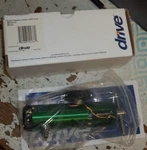 Drive Oxygen Tank Regulator 0-8LPM Adult Green 18301G (220). Fixed Price $30.00.
