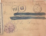 1917, Aef, Apo 711 To Hague, Netherlands, See Remark (M5222). Fixed Price $39.95.