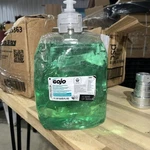 Gojo 5263-02 Green Certified Foam Hand, Hair Body Wash 2000ML (exp 09/26). Fixed Price $24.99.