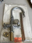 Watersaver Deck Mounted Mixer Faucet W/flow Control. Polished Chrome. L414 G6. Fixed Price $79.00.