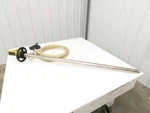 Lutz MD-2 Pneumatic Air Mixer Drum Container Pump 48" Tube W/hose Niro 41-R Dl. Fixed Price $999.99.